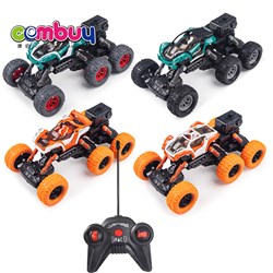 KB012012 KB012014 - Alloy shell 6 wheels vehicle spray climbing toy car RC off road